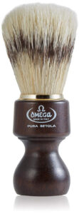 Omega 11126 Pennello da Barba in Legno di Ovangkol