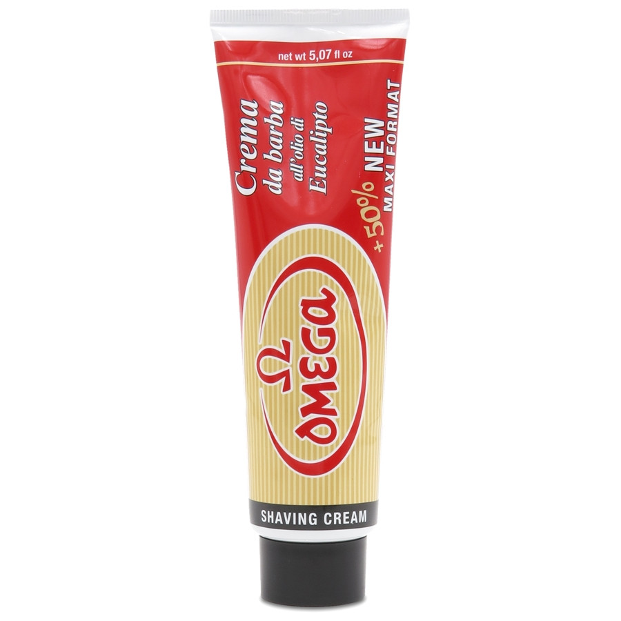 Omega Shaving Cream with Eucalyptus Oil - 150ml